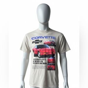 Hybrid Apparel Corvette Graphic Tee - Cream